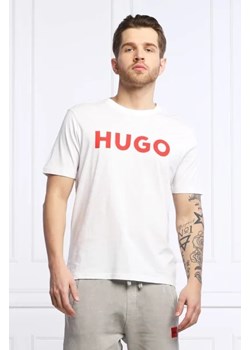HUGO T-shirt Dulivio | Regular Fit ze sklepu Gomez Fashion Store w kategorii T-shirty męskie - zdjęcie 172924113