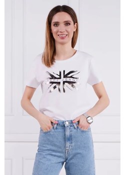 Pepe Jeans London T-shirt LALI | Regular Fit ze sklepu Gomez Fashion Store w kategorii Bluzki damskie - zdjęcie 172924592