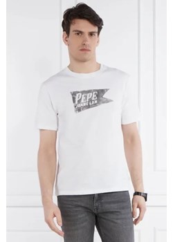 Pepe Jeans London T-shirt SINGLE CARDIFF | Regular Fit ze sklepu Gomez Fashion Store w kategorii T-shirty męskie - zdjęcie 172924863