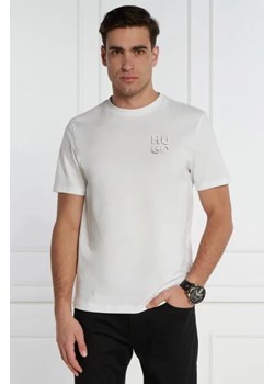 HUGO T-shirt Detzington241 | Regular Fit ze sklepu Gomez Fashion Store w kategorii T-shirty męskie - zdjęcie 172925053