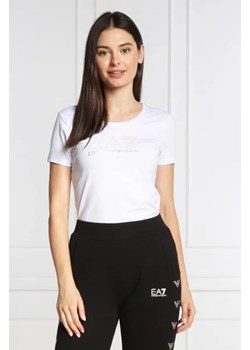 EA7 T-shirt | Regular Fit ze sklepu Gomez Fashion Store w kategorii Bluzki damskie - zdjęcie 172925243