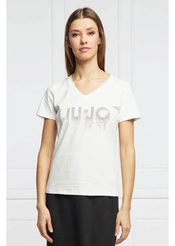 Liu Jo Sport T-shirt | Regular Fit ze sklepu Gomez Fashion Store w kategorii Bluzki damskie - zdjęcie 172925280