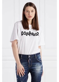 Dsquared2 T-shirt | Regular Fit ze sklepu Gomez Fashion Store w kategorii Bluzki damskie - zdjęcie 172925412