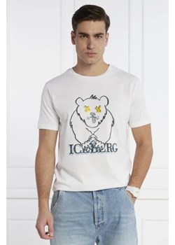Iceberg T-shirt | Regular Fit ze sklepu Gomez Fashion Store w kategorii T-shirty męskie - zdjęcie 172925570