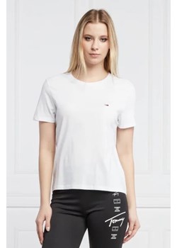 Tommy Jeans T-shirt | Regular Fit ze sklepu Gomez Fashion Store w kategorii Bluzki damskie - zdjęcie 172925924