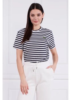 Lacoste T-shirt | Loose fit ze sklepu Gomez Fashion Store w kategorii Bluzki damskie - zdjęcie 172926482