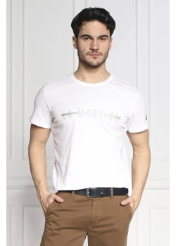La Martina T-shirt | Regular Fit | z dodatkiem lnu ze sklepu Gomez Fashion Store w kategorii T-shirty męskie - zdjęcie 172926514