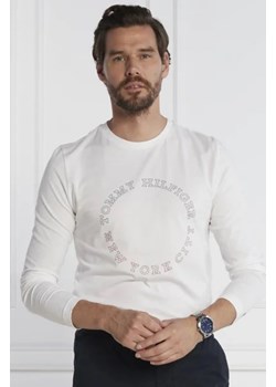 Tommy Hilfiger Longsleeve MONOTYPE ROUNDLE | Slim Fit ze sklepu Gomez Fashion Store w kategorii T-shirty męskie - zdjęcie 172926523