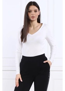 EA7 Bluzka | Slim Fit ze sklepu Gomez Fashion Store w kategorii Bluzki damskie - zdjęcie 172926600