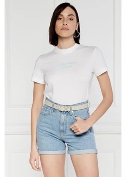 CALVIN KLEIN JEANS T-shirt | Regular Fit ze sklepu Gomez Fashion Store w kategorii Bluzki damskie - zdjęcie 172927794