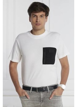 CALVIN KLEIN JEANS T-shirt MIX MEDIA | Regular Fit ze sklepu Gomez Fashion Store w kategorii T-shirty męskie - zdjęcie 172927820