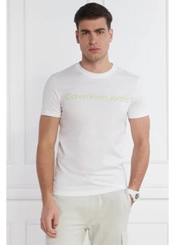 CALVIN KLEIN JEANS T-shirt INSTITUTIONAL LOGO | Slim Fit ze sklepu Gomez Fashion Store w kategorii T-shirty męskie - zdjęcie 172928123