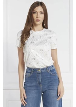 Elisabetta Franchi T-shirt | Regular Fit ze sklepu Gomez Fashion Store w kategorii Bluzki damskie - zdjęcie 172928402