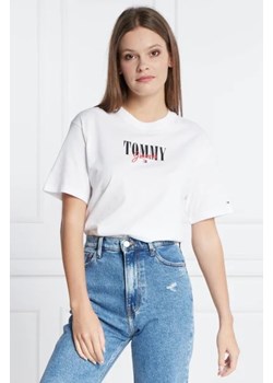 Tommy Jeans T-shirt | Regular Fit ze sklepu Gomez Fashion Store w kategorii Bluzki damskie - zdjęcie 172928674