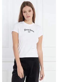 Tommy Jeans T-shirt BBY GRUNGE | Regular Fit ze sklepu Gomez Fashion Store w kategorii Bluzki damskie - zdjęcie 172929473