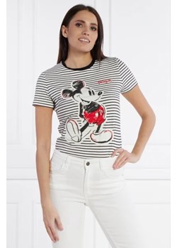 Desigual T-shirt DESIGUAL X MICKEY MOUSE | Regular Fit ze sklepu Gomez Fashion Store w kategorii Bluzki damskie - zdjęcie 172929962