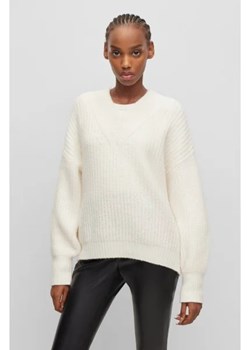 HUGO Wełniany sweter Sesamia | Oversize fit ze sklepu Gomez Fashion Store w kategorii Swetry damskie - zdjęcie 172930072