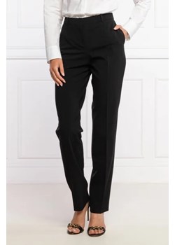 BOSS BLACK Wełniane spodnie Tamea | Regular Fit ze sklepu Gomez Fashion Store w kategorii Spodnie damskie - zdjęcie 172936904