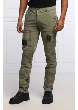 Aeronautica Militare Spodnie cargo ANTI-G | Regular Fit ze sklepu Gomez Fashion Store w kategorii Spodnie męskie - zdjęcie 172936970