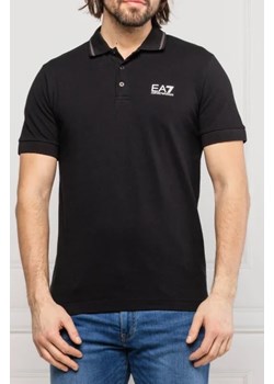 EA7 Polo | Regular Fit | pique ze sklepu Gomez Fashion Store w kategorii T-shirty męskie - zdjęcie 172940382