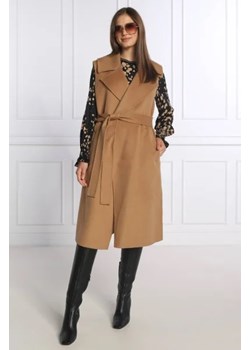 Liu Jo Bezrękawnik | Regular Fit | z dodatkiem wełny ze sklepu Gomez Fashion Store w kategorii Płaszcze damskie - zdjęcie 172943541