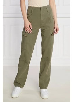 Ba&sh Spodnie cargo | Regular Fit | z dodatkiem lnu ze sklepu Gomez Fashion Store w kategorii Spodnie damskie - zdjęcie 172945690