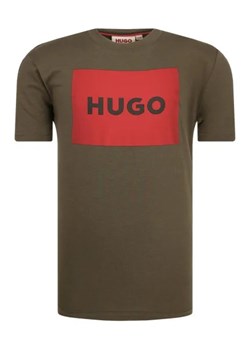 HUGO KIDS T-shirt | Regular Fit ze sklepu Gomez Fashion Store w kategorii T-shirty chłopięce - zdjęcie 172949382