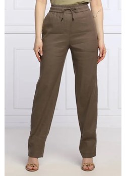 Marc Cain Lniane spodnie | Loose fit ze sklepu Gomez Fashion Store w kategorii Spodnie damskie - zdjęcie 172949962