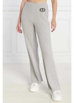TWINSET Wełniane spodnie dzianinowe | Regular Fit | z dodatkiem kaszmiru ze sklepu Gomez Fashion Store w kategorii Spodnie damskie - zdjęcie 172953491