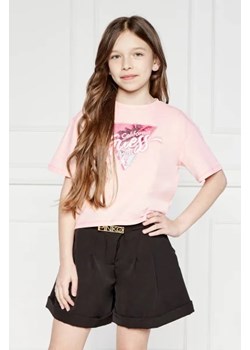 Guess T-shirt | Regular Fit ze sklepu Gomez Fashion Store w kategorii Bluzki dziewczęce - zdjęcie 172955061