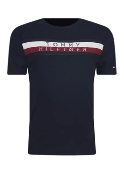 Tommy Hilfiger T-shirt GLOBAL STRIPE | Regular Fit ze sklepu Gomez Fashion Store w kategorii T-shirty chłopięce - zdjęcie 172958003