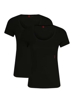 Hugo Bodywear T-shirt 2-pack TWIN | Regular Fit ze sklepu Gomez Fashion Store w kategorii Bluzki damskie - zdjęcie 172962333