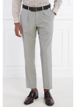 BOSS BLACK Wełniane spodnie C-Perin-RDS-233 | Slim Fit ze sklepu Gomez Fashion Store w kategorii Spodnie męskie - zdjęcie 172967723