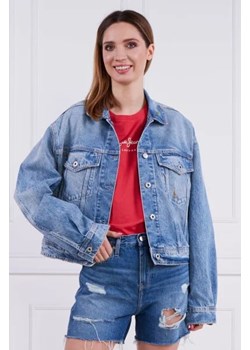 Pepe Jeans London Kurtka jeansowa TURNER RAINBOW | Regular Fit ze sklepu Gomez Fashion Store w kategorii Kurtki damskie - zdjęcie 172967993
