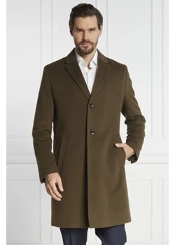BOSS BLACK Wełniany płaszcz H-Hyde-C-224 ze sklepu Gomez Fashion Store w kategorii Płaszcze męskie - zdjęcie 172968004