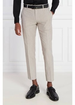 BOSS BLACK Spodnie H-Genius-242 | Slim Fit | z dodatkiem wełny ze sklepu Gomez Fashion Store w kategorii Spodnie męskie - zdjęcie 172968052