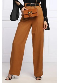 Patrizia Pepe Lniane spodnie | Palazzo ze sklepu Gomez Fashion Store w kategorii Spodnie damskie - zdjęcie 172968351