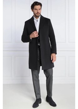 BOSS BLACK Wełniany płaszcz H-Hyde-C-224 ze sklepu Gomez Fashion Store w kategorii Płaszcze męskie - zdjęcie 172968372