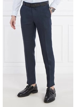 Joop! Lniane spodnie chino JT-18Hank | Slim Fit ze sklepu Gomez Fashion Store w kategorii Spodnie męskie - zdjęcie 172969004