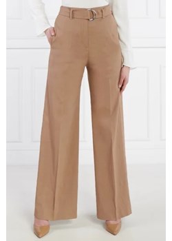 BOSS BLACK Lniane spodnie Tasena | Relaxed fit ze sklepu Gomez Fashion Store w kategorii Spodnie damskie - zdjęcie 172969512