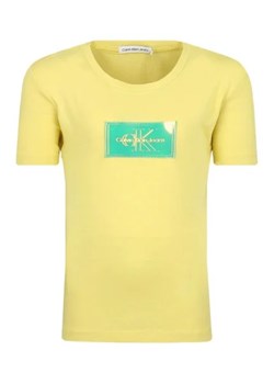 CALVIN KLEIN JEANS T-shirt | Regular Fit ze sklepu Gomez Fashion Store w kategorii T-shirty chłopięce - zdjęcie 172969784