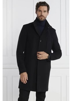 BOSS BLACK Wełniany płaszcz H Hyde Standup C ze sklepu Gomez Fashion Store w kategorii Płaszcze męskie - zdjęcie 172971681