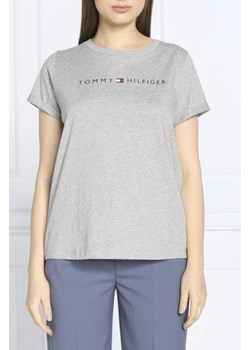 Tommy Hilfiger T-shirt | Regular Fit ze sklepu Gomez Fashion Store w kategorii Bluzki damskie - zdjęcie 172973904