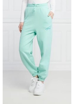Tommy Jeans Spodnie dresowe | Relaxed fit | high waist ze sklepu Gomez Fashion Store w kategorii Spodnie damskie - zdjęcie 172974242