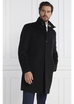 BOSS BLACK Wełniany płaszcz H Hyde Standup | z dodatkiem kaszmiru ze sklepu Gomez Fashion Store w kategorii Płaszcze męskie - zdjęcie 172974373