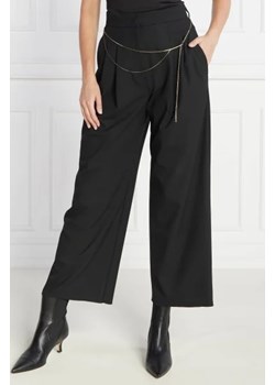 Marella Spodnie z paskiem FANTE | Regular Fit ze sklepu Gomez Fashion Store w kategorii Spodnie damskie - zdjęcie 172976162