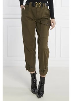 Pinko Spodnie cargo LUCERNA | Regular Fit ze sklepu Gomez Fashion Store w kategorii Spodnie damskie - zdjęcie 172977323