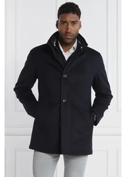 BOSS BLACK Wełniany płaszcz H-Coxtan | z dodatkiem kaszmiru ze sklepu Gomez Fashion Store w kategorii Płaszcze męskie - zdjęcie 172977463