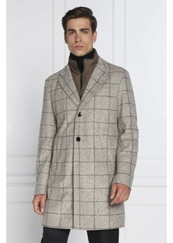 BOSS BLACK Płaszcz H-Hyde-J-Bib-224 | z dodatkiem wełny ze sklepu Gomez Fashion Store w kategorii Płaszcze męskie - zdjęcie 172979121