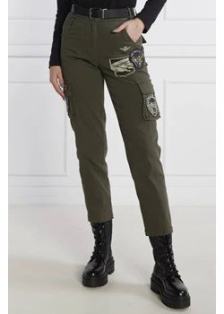 Aeronautica Militare Spodnie cargo | Regular Fit ze sklepu Gomez Fashion Store w kategorii Spodnie damskie - zdjęcie 172979250
